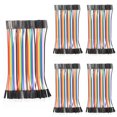 thumbnail image 2 of Cable De Puente De 40 Pines, 5 Uds., 10Cm, Macho A Hembra, Cable De Placa De Pruebas Multicolor Multifuncional Para Laboratorio De Experimentos De Circuito Speravity TO002769-00, 2 of 7