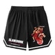 thumbnail image 4 of Pantalones cortos de Anime Slam Dunk para hombre, pantalón corto informal de gran tamaño, baloncesto, SHOHOKU, Sakuragi, Hanamichi, Fitness, suelto, cinco puntos, 4 of 4