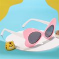 thumbnail image 5 of KelaJuan Kids Girls Boys Sunglasses Cute Bowknot Shaped Anti-UV Children Outdoor Fashion Sunglasses, 5 of 6