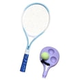thumbnail image 2 of Pelota de rebote ligera para entrenamiento de tenis, ideal para niños y adolescentes, con raqueta de tenis de 21 pulgadas. Azul, 2 of 8