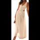 thumbnail image 2 of Vestido de Fiesta de Verano para Mujer, , Fruncido, con Cintura Baja, Escote en V Fluido y Plisado. L, 2 of 8