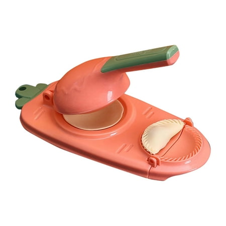 

LINMOUA 2 In 1 Dumpling Maker Kitchen Dumpling Making Tool Baking Pastry-Manual Artifact for Pressing Dumpling Skin Wrapper-Mould Dough Press Maker