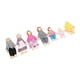 thumbnail image 1 of Figuras De Juego De Simulación Familiar, 7 Muñecas Pulidas A Mano, Desarrollo De Habilidades, Simulación De Sonrisa Dulce, Casa De Muñecas De Madera, Diversión Familiar Para, 1 of 7