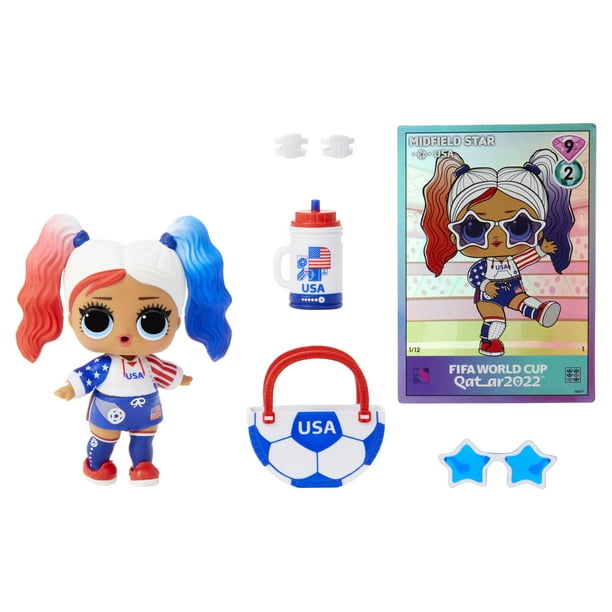 L.O.L. Surprise! X FIFA World Cup Qatar 2022 Dolls with 7