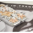 thumbnail image 4 of for iPhone SE 2020 Case/iPhone 8 Case/iPhone 7 Case,Luxury Bling Diamond Rhinestone Gemstone 3D Perfume Bottle and Flower Gemstone Soft TPU Back Cover Case for Women with iPhone 8/7 4.7 inch, 4 of 10