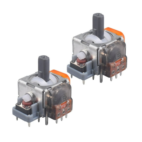 2pcs 3D Joysticks Module TMR Hall Effect Joysticks for P4/P5/NSP/XB1