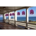 thumbnail image 4 of Hanging Baskets Artificial Flowers for Outdoor Interior Decor, Artificial Daisies Flowers shrubs Flowers Plants with Baskets for Home Porch Garden Patio Patio Spring Decoration(Pink), 4 of 5