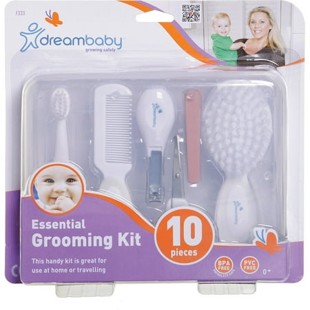 Dreambaby&reg; Essential Grooming Baby Care Kit, 10 piece, White