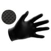 1000 Shield™ Nitrile 3.5mil Powder Free Gloves Black (Latex Vinyl Free) Large