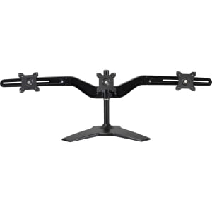 Amer Amr3s Triple Monitor Mount With Desk Stand 15 To 24