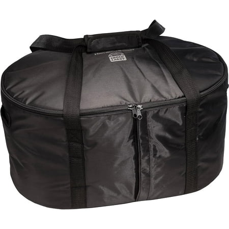 Portable Slow Cooker Travel Bag, Insulated Carrier Case for 4, 5, 6, 7 & 8 Quart Crock, Internal Mesh Net Holds Pot in Place, Compatible With Other Brands, Black (33002)