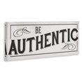 thumbnail image 2 of Stupell Industries Traditional Be Authentic Bold Typography Swirls Canvas Art, 24 x 10, by Lil' Rue, 2 of 7
