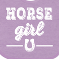 thumbnail image 4 of Inktastic Horse Girl Cowgirl Equestrian Girls Baby Bib, 4 of 4