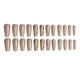 thumbnail image 2 of Uñas postizas con diseño de arcoíris extralargas, ataúd brillante, uñas postizas a presión, uñas postizas de cubierta completa para mujeres y niñas, 24 piezas/set205, 2 of 7