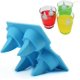 thumbnail image 5 of Blue Shark Wing Bandeja para cubitos de hielo/Molde para cubitos de hielo o molde para pastel de chocolate Bandeja para cubitos de hielo inusual, juego de 2 moldes de silicona de grado alimenticio Sin BPA y certificado por la FDA ER, 5 of 5