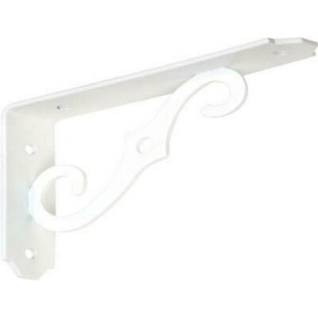 

1PK National Hardware N229-385 152BC Ornamental Shelf Bracket 5 x 3-1/2 Antique White