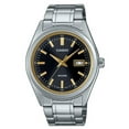 thumbnail image 1 of Casio Standard Analog Stainless Steel Black Dial Quartz MTP-B180D-1A2V Men's Watch, 1 of 3