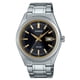 thumbnail image 1 of Casio Standard Analog Stainless Steel Black Dial Quartz MTP-B180D-1A2V Men's Watch, 1 of 3