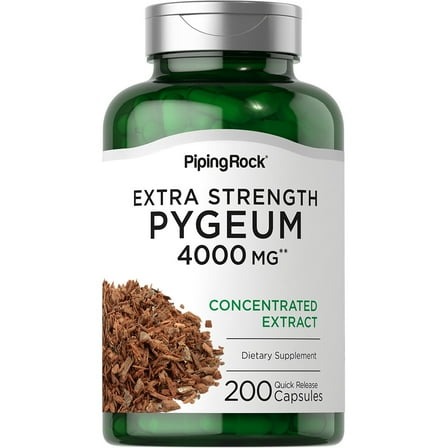 Extra Strength Pygeum 4000 mg | 200 Capsules | by Piping Rock