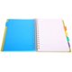 thumbnail image 4 of Cuaderno espiral A5 Ormromra 120 hojas color verde CZBG-HY29-2, 4 of 6