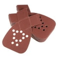 thumbnail image 1 of Unique Bargains 24 Packs 240 Grits 12 Holes Hook & Loop Sandpapers Triangular Sanding Pads Sheets with Extra Tips, 1 of 6
