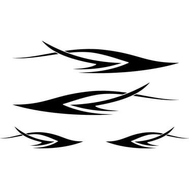 Golf Cart Decals Accessories Go Kart Stickers Tribal Flames Stripes GC14