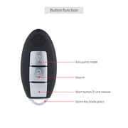 EASYGUARD EC002-NI-NS FSK Technology Rolling Code Smart Key pke car Security Alarm System with Passive keyless Entry auto Start Stop keyless go & Touch Password Entry Backup