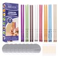 thumbnail image 1 of Vela de aromaterapia para los oídos, ideal para limpiar la cera de los oídos, relajar el cuerpo y la mente, para salón de belleza, hogar, vela de oído recta con tapón, 1 of 1
