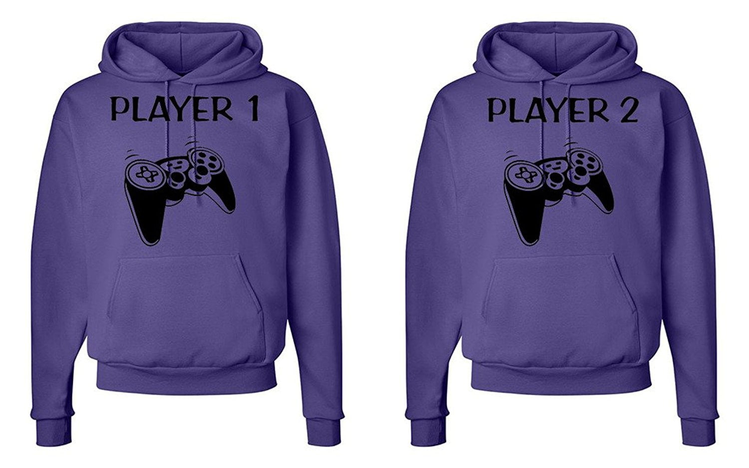 gamer couple hoodies