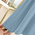 thumbnail image 5 of Qgtaibl Plus Size Athletic Shirts for Women Casual Modal Short Sleeve Side Split Tops Summer Breathable Stretch Running Gym T-Shirts Light Blue XXXL, 5 of 7