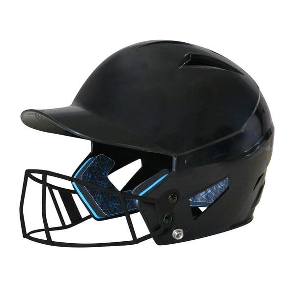Champro Sports HX Rookie Fastpitch Batting Helmet, Medium, Black