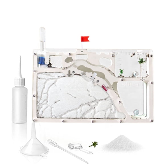 Kahopy Large Ant Farm , Sand Ant Farm Nest, Clear Acrylic Ant Farm Kit - Educational Habitat STEM Toy for Kids (Live Ant not Included)