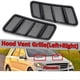 thumbnail image 3 of 2pcs Car Front Hood Vent Grille Air Flow Intake Hood For Mercedes W166 Gl Gl350 Gl450 Gl550 Ml Ml35, 3 of 5