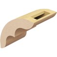 thumbnail image 5 of Ekena Millwork 5"W x 8"D x 8"H Ozark Rough Cedar Woodgrain TimberThane Knee Brace, Primed, 5 of 6