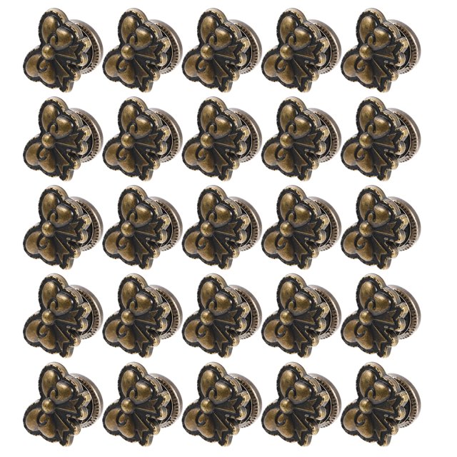 20 Sets Zinc Alloy Button Purse Buckle Snap Button Cartoon Wallet Buckle