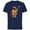 Navy, variant on Star Wars Wicket Ewok Endor Floral Garden Reimagined - Short Sleeve Cotton T-Shirt for Adults - Customized-Black