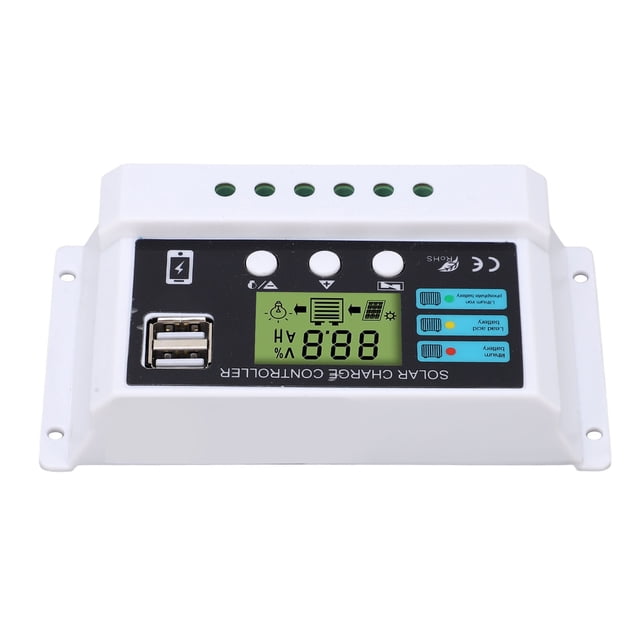 Controlador de carga solar BuyWeek LCD controlador solar chip industrial regulador solar diseñado por expertos