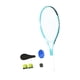 thumbnail image 5 of Juego de raqueta de tenis Equipo de entrenamiento de tenis Regalo sin deslizamiento con un kit de práctica de bolas de para estadio jardín de Azul, 5 of 8