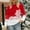 Red, variant on jjayotai Womens Sweater Clearance Women's Christmas Crewneck Sweater Long Sleeve Printed Loose Pullover Top