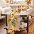 thumbnail image 2 of Orejas de cordero Valery Madelyn, guirnalda de otoño, con luces, 6 pies, 2 of 6