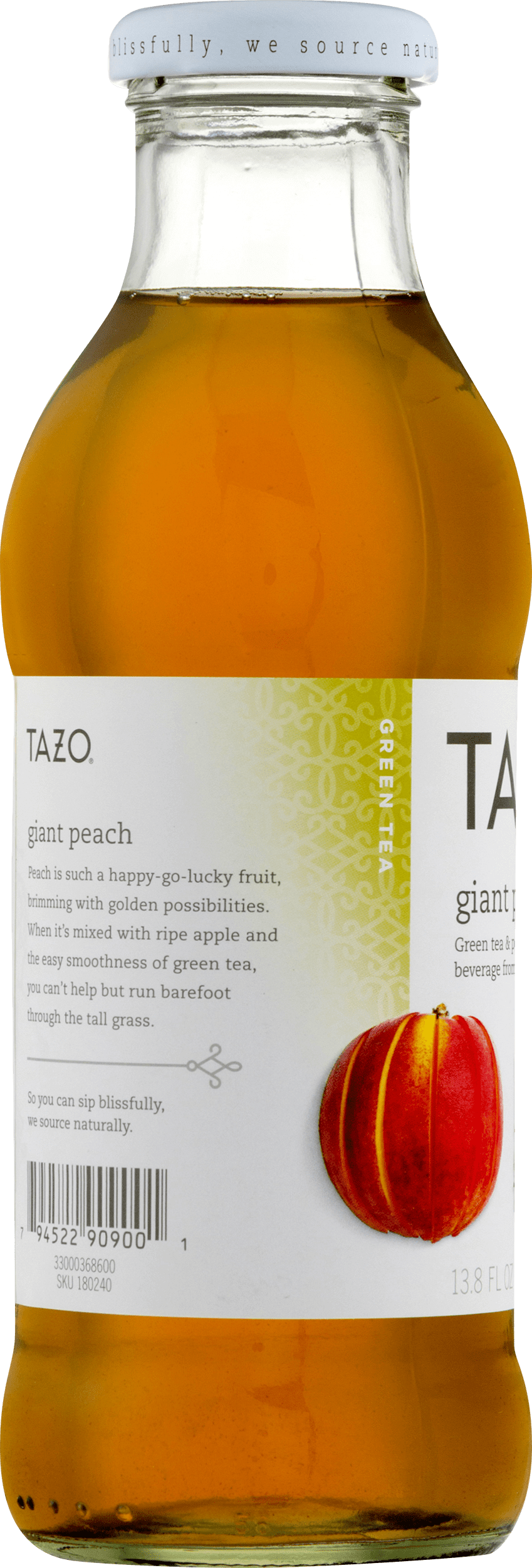 Tazo Giant Peach Tea Nutrition Facts Runners High Nutrition
