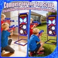 thumbnail image 4 of Aogsiyt Shooting Toy Set for Kids with Spider Target, 2 Air Pump Launchers & 24 Foam Balls, Indoor Outdoor Action Games, Birthday Gifts for Boys Age 3-12, 4 of 7
