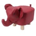 thumbnail image 2 of Small Ottoman Footstool, Decorative Animal Footrest With Anti Slip Silent Stickers Floor Foot Stool For Living Room Bedroom Wedding, 2 of 8