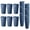 Dark Blue, variant on 24 Pcs Unbreakable Plastic Cups Set, 20 oz Reusable Plastic Cups, Stackable Drinking Cup for Kitchen, Outdoor, BPA-free, Dishwasher Refrigerator and Microwave Safe