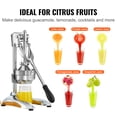 thumbnail image 3 of KFFKFF citrus juicer hand pressed lemon orange squeezer fruit manual press, 3 of 9