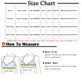 thumbnail image 2 of SCSAlgin Women's No Underwire Bras Full Coverage Push Up Everyday Bra Lightly Lined Comfort Soft Bralettes Lift Bra, 2 of 3