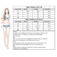 thumbnail image 3 of Women's Ribbed O-Ring String Bikini Swimsuit Cheeky Thong Swimwear Two Pieces Bathing Suit, 3 of 5