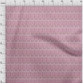 thumbnail image 4 of oneOone Viscose Jersey Pink Fabric Asian Kilim Dress Material Fabric Print Fabric By The Yard 60 Inch Wide, 4 of 5