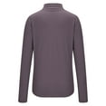 thumbnail image 5 of Fanxing Black Turtleneck Women, Women's Plus Size Turtleneck Shirts Ribbed Pullover Sweater Long Sleeves Tops Midweight Thermal Underwear Blouse Purple,XXXL, 5 of 8