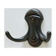thumbnail image 5 of Residential Essentials 10602AP Horizontal Double Robe Coat Hook- Aged Pewter, 5 of 5
